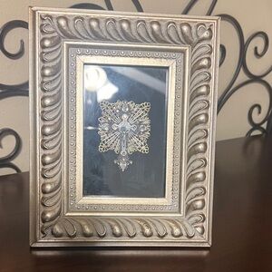 Vintage-Inspired Silver and Gold Frame